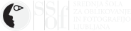 logo-ssof logo srednja šola za oblikovanje in fotografijo